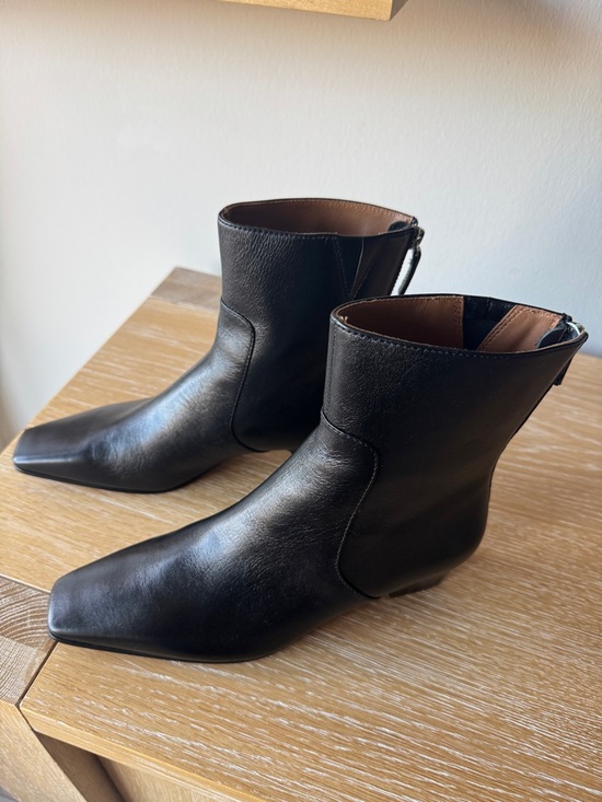 NWT! MADEWELL Women's The Lexie Ankle Boot True Black Leather Size 6.5 - no box! - Picture 8 of 15